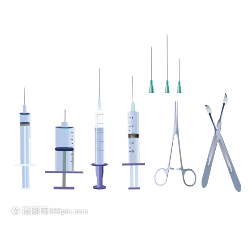 手绘医疗器械针管